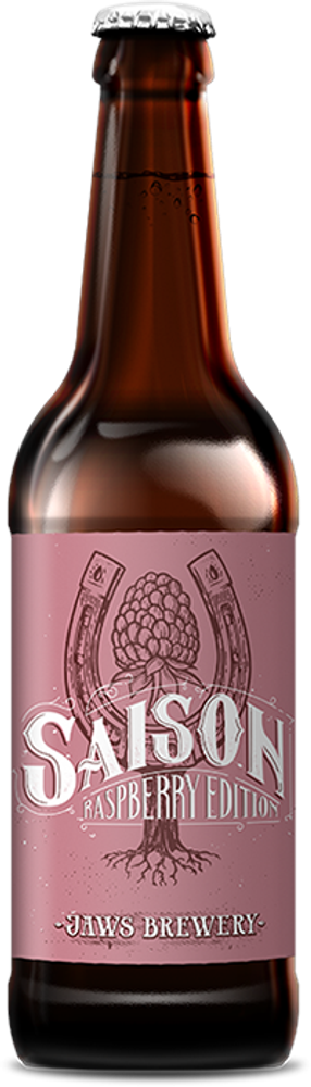 Пиво Джоус Сейзон Распберри Эдишн / Jaws Saison Raspberry Edition 0.5 - стекло