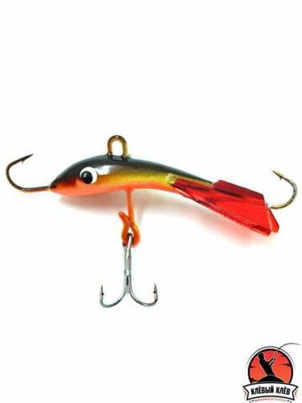 Балансир "ЯМАН" Кардинал, размер 4 см, вес 6 гр., цв. 19, на блистере