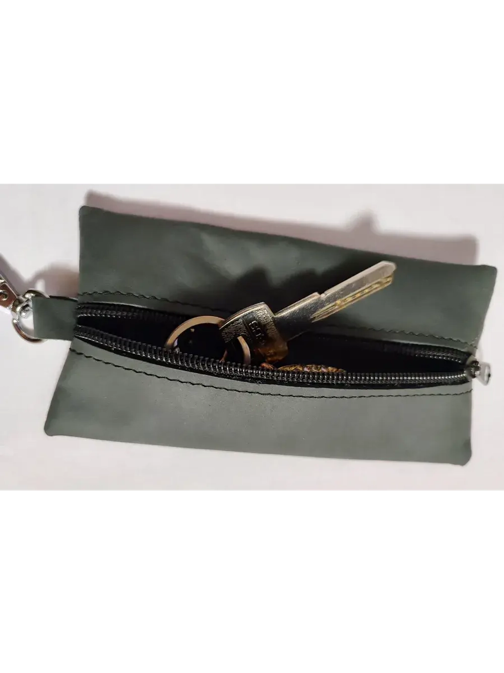 Ключница карманная из натуральной кожи