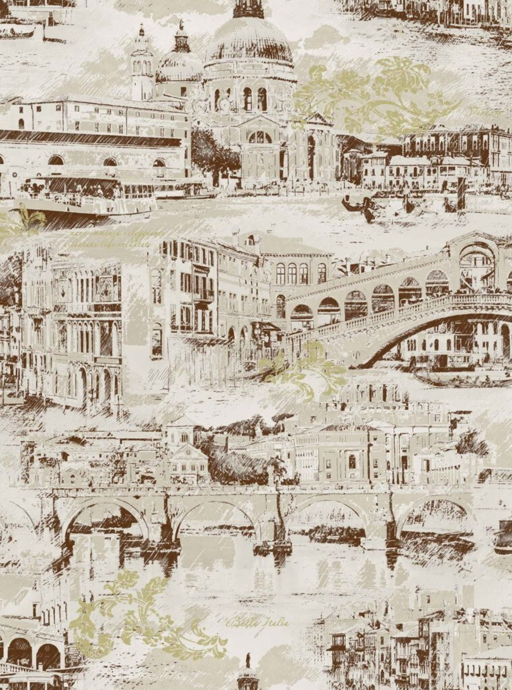 Венеция - 62 коричневая