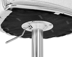 Стул барный DOBRIN OSCAR, серый (LAR-275-17)