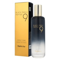 Омолаживающий тонер с комплексом из 9 Пептидов FarmStay Black Snail & Peptide9 Perfect Toner 120мл