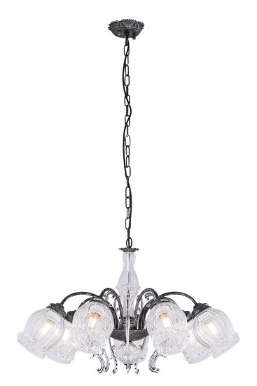 85642B/7 BK+SILVER (1) Люстра