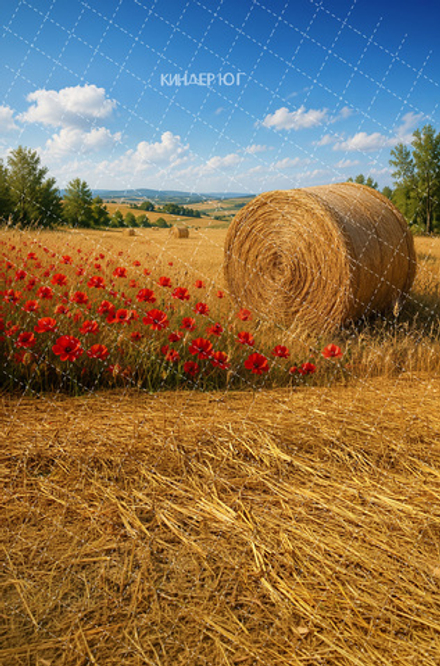 Фотофон "Стог сена" арт. ФФ906-80