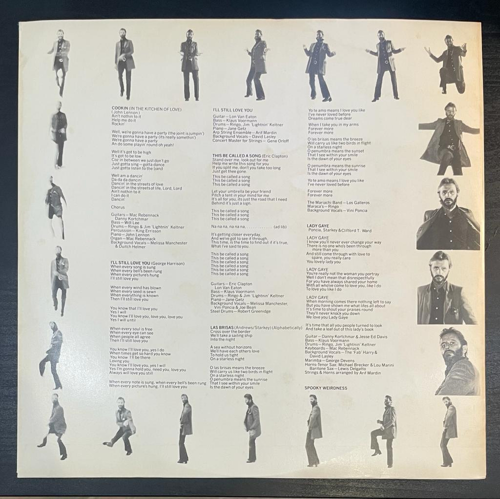 Ringo Starr- Ringo's Rotogravure (Англия 1976г.)