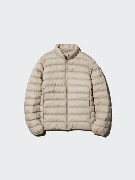 UNIQLO Куртка PUFFERTECH, бежевый