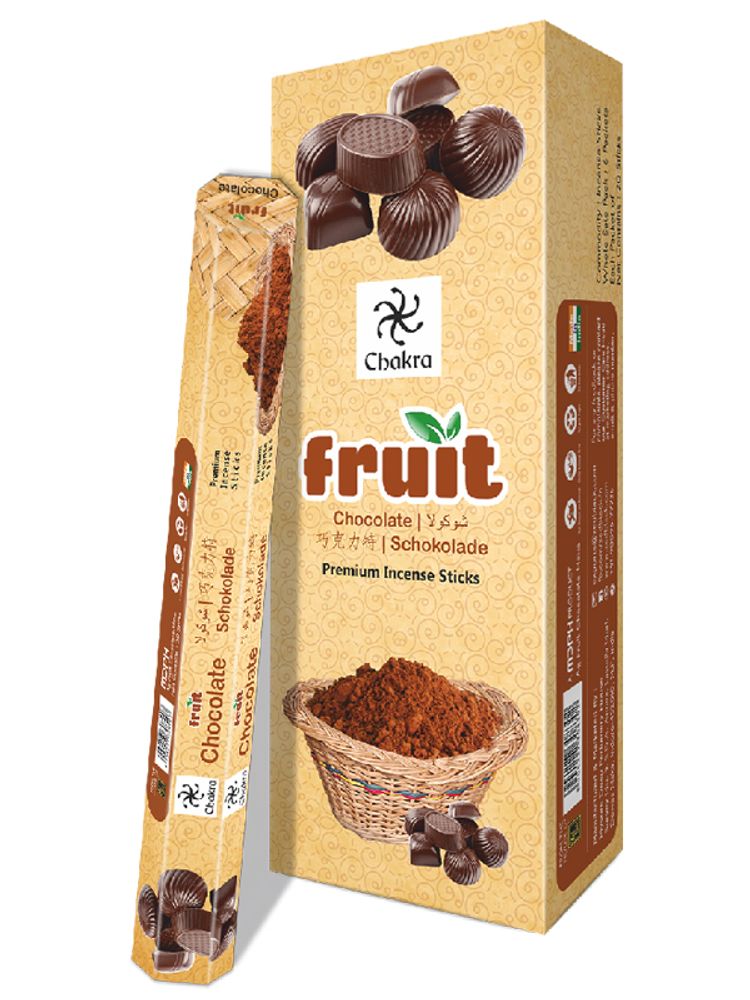 Chakra Fruit Series Chocolate шестигранник Благовоние Шоколад