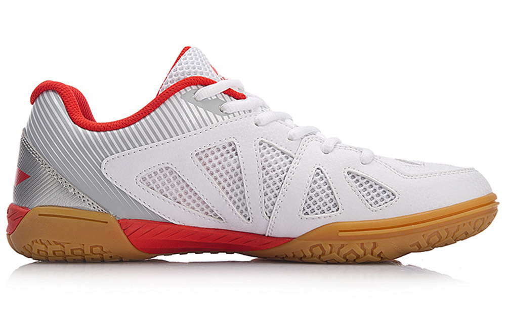 Li Ning Cushioning Support Balance Low top Training Shoes Women"s White Red