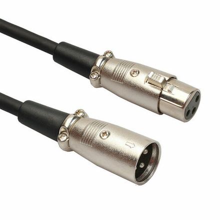 Шнур XLR "шт" - XLR "гн" OD7.0мм 5.0м