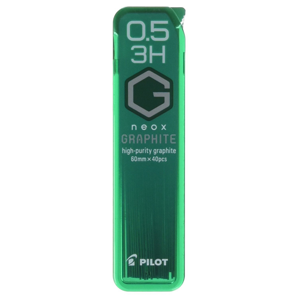 Грифели 0,5 мм Pilot Neox Graphite 3H