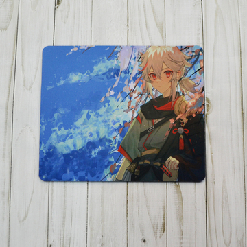 Коврик для мыши "Genshin Impact / Геншин - Кадзуха"