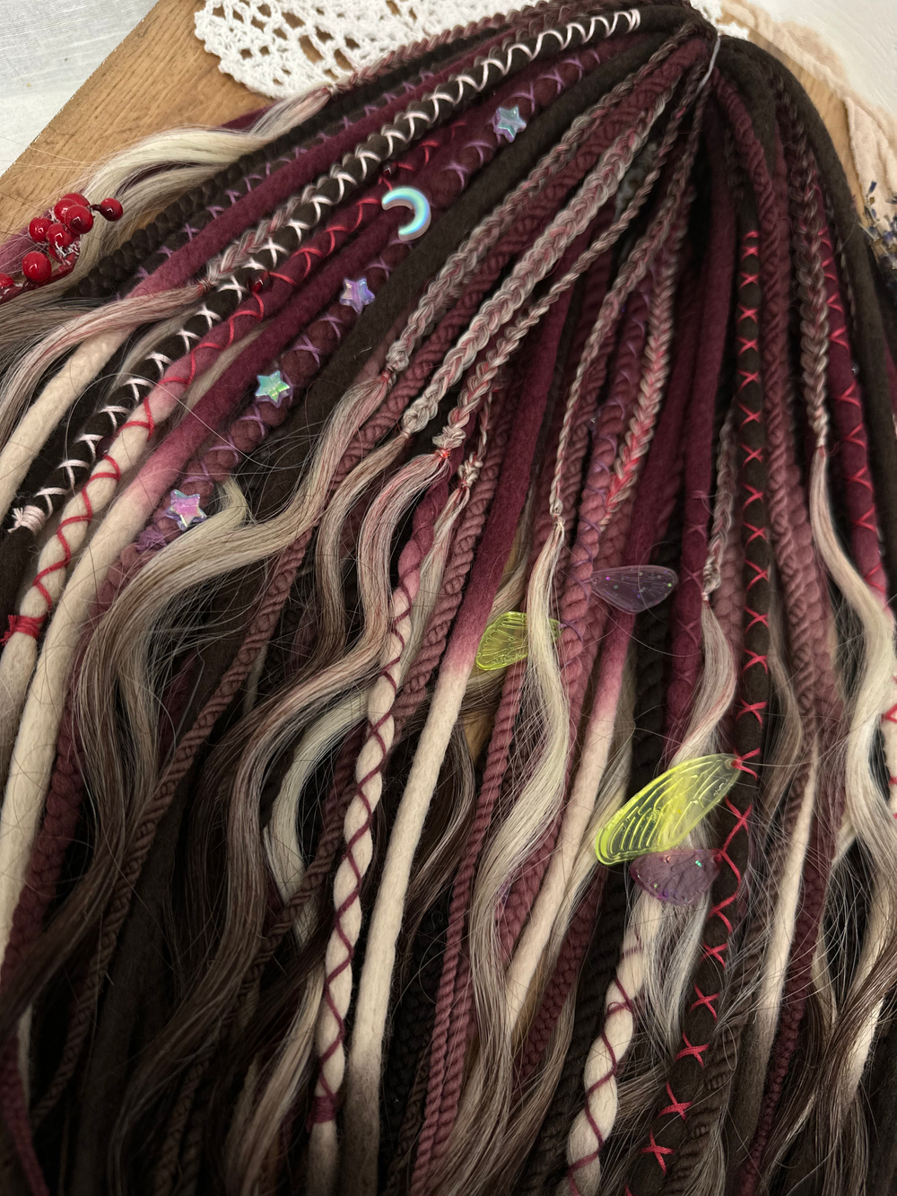 Войлочные дреды + кудри