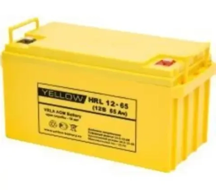 Аккумулятор YELLOW HRL 12-65M