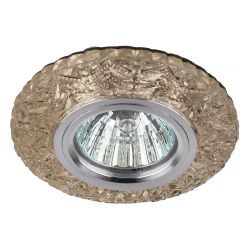 DK LD4 CHP/WH Светильник ЭРА декор cо светодиодной подсветкой MR16, шампань | Без бренда