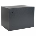 Сейф мебельный DASWERK SC-300EL (300х380х300 мм), электронный замок, графит, 291346