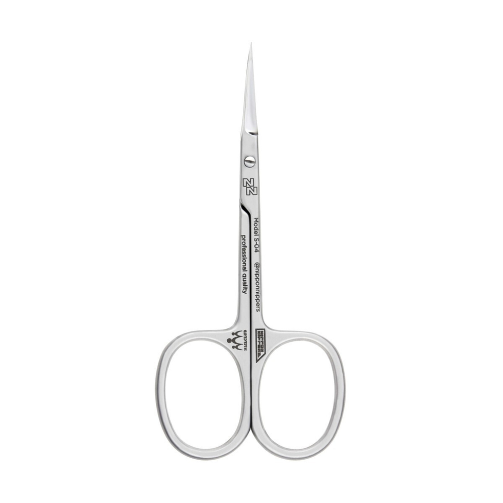 Nippon Nippers Ножницы д/кутикулы 100мм  матовые