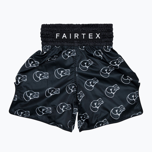 Боксёрские шорты Fairtex Boxing Trunks BT2006 "Motif" чёрные