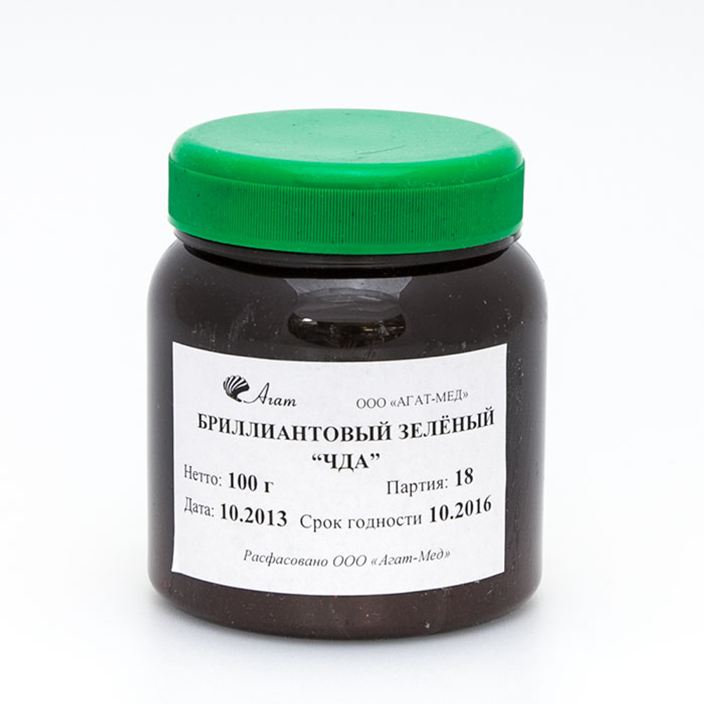 Бриллиантовый зеленый , 100г, 1уп.