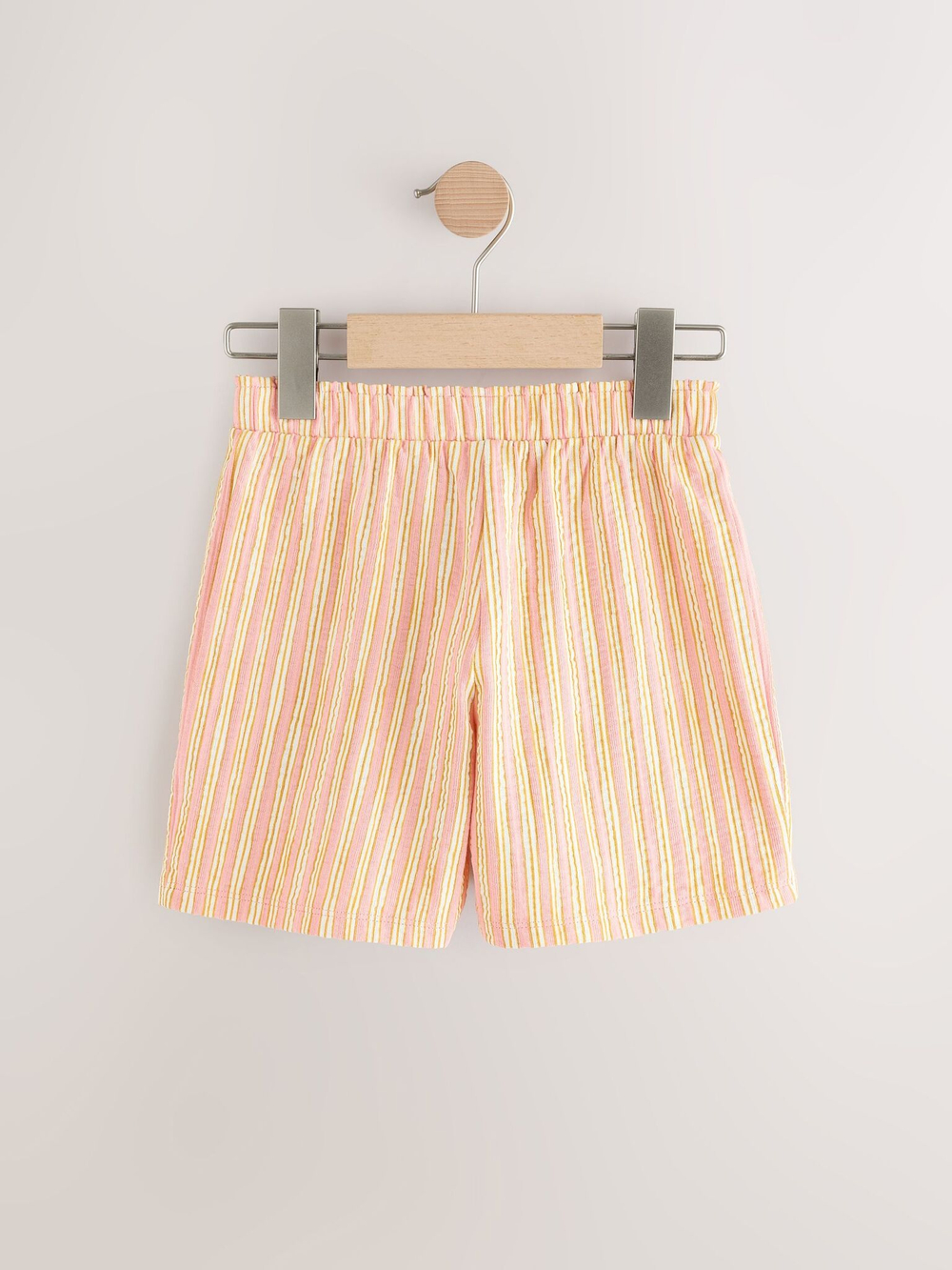 Шорты для девочки Next AH9-448, 2 шт., Персиковый, Голубой