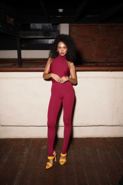 Slim leggings raspberry