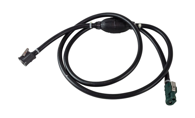 Шланг топливный d8/D13 мм с грушей и переходниками Mercury, 2 м