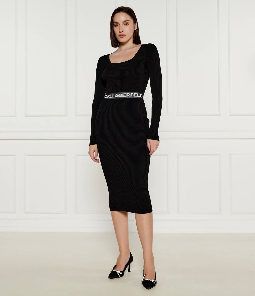Платье Karl Lagerfeld - черный(246W1326)