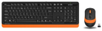 Клавиатура A4Tech Fstyler Wireless FG1010 оранжевый