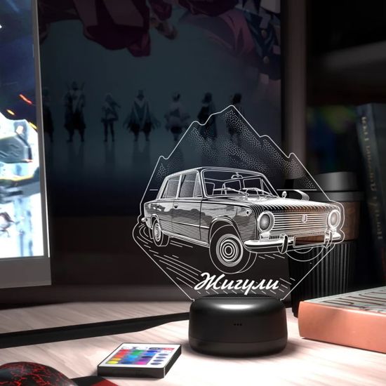 3D лампа Копейка