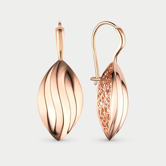 Серьги золотые