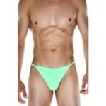 Мужские трусы стринги салатовые DARKZONE DZN6653