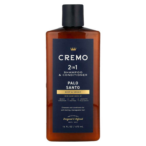 Cremo, Шампунь и кондиционер 2 в 1, Palo Santo, 473 мл (16 жидк. Унций)