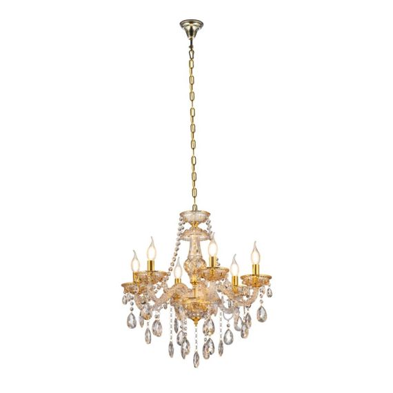 Подвесная люстра Lumina Deco Eliza LDP 7025-6 GD