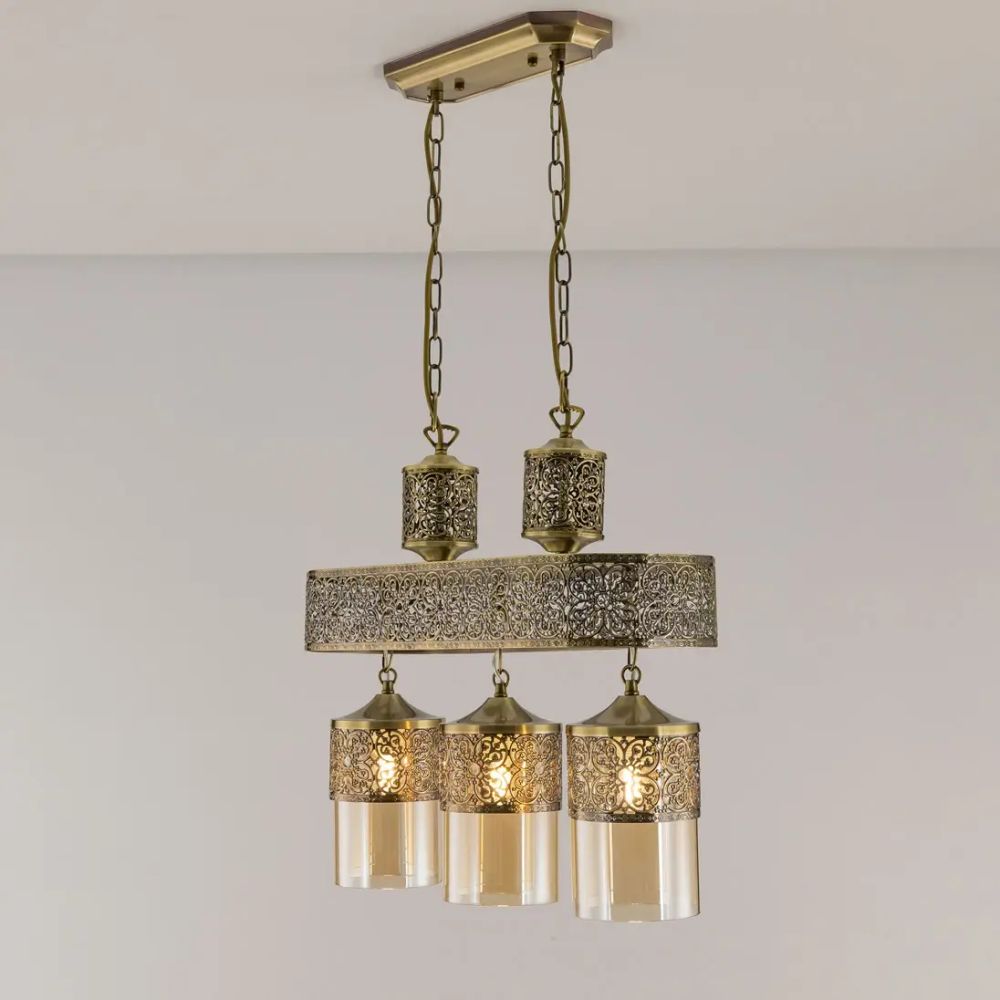 Citilux Эмир CL467233 Люстра подвесная Бронза