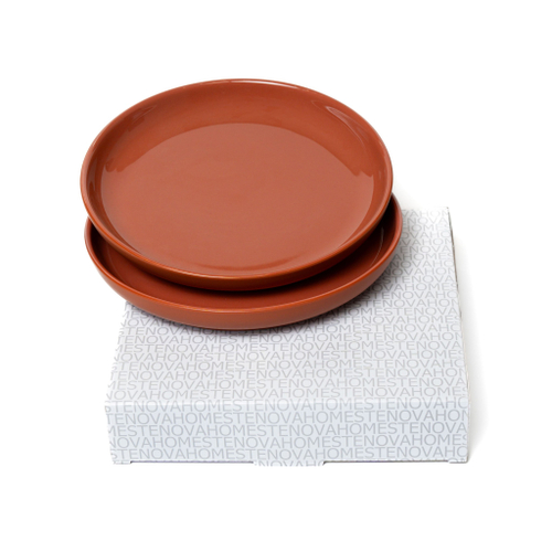 Набор тарелок обеденных Patio (терракотовый)