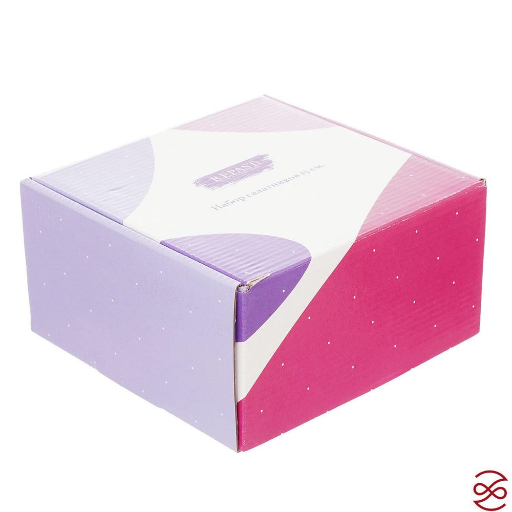 Набор салатников 15 см Repast Гуси (6 шт)