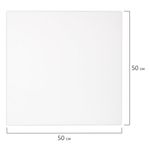 Холст 3D на подрамнике BRAUBERG ART CLASSIC 50х50см, 440г/м, грунт, 100% хлопок мелкое зерно, 191665