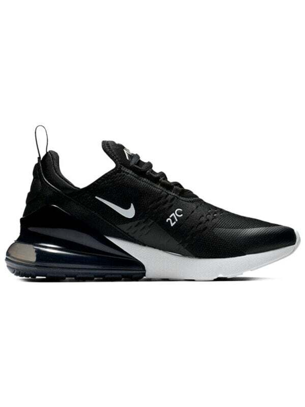 Nike Air Max 270 Black White Женские кроссовки