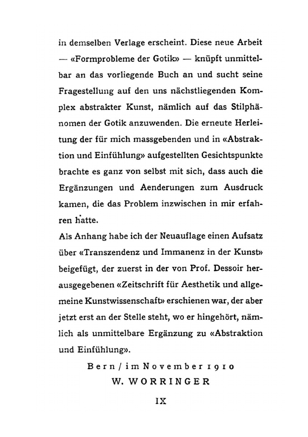 Abstraktion und Einfühlung | Wilhelm Worringer