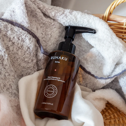 Органическая масляная эмульсия для снятия макияжа RUHAKU Gettou Reset Cleansing Oil