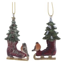 GAEM Изделие декоративное подвесное "Конек", L4,5 W3,5 H8 см, 2в.