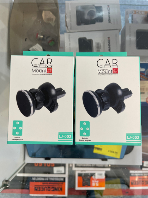 LJ-002 / Автомобильный держатель, в решетку воздуховода, фиксатор-зажим