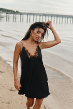 Платье мини с открытой спиной bk