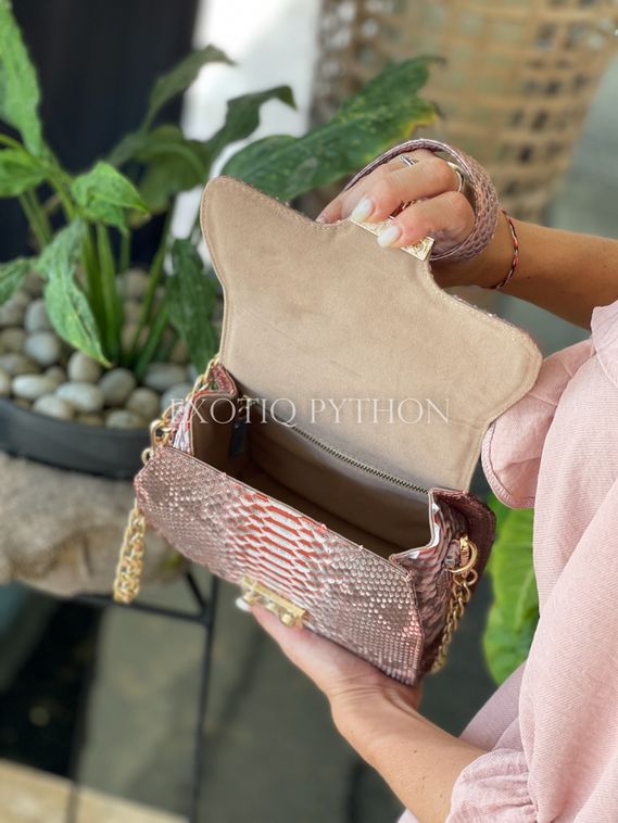 Сумка из кожи питона BG -357