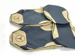 Чехлы Премиум стеганные кожаные MERCEDES MP2/MP3 2004-2013 MR41
