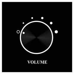 Настенный регулятор громкости звука настенный Steam&water SOUND CONTROL Black 50 (Цвет черный, 5 уровней громкости, 4-8 Ом, 30W)
