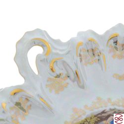 Блюдо на ножке Queen's Crown Мадонна перламутр 33 см