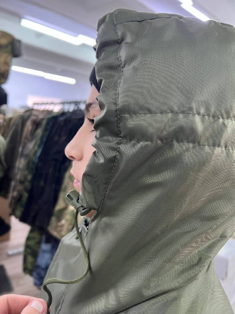 Костюм детский Горка 6 деми / олива