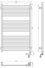 Сунержа Центурион 2.0 1000x600 МЭМ правый (Белый)