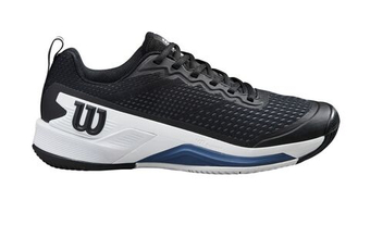 Мужские кроссовки теннисные Wilson Rush Pro 4.5 - черный