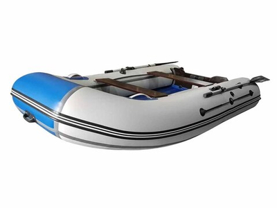 Лодка ПВХ ORCA 340 НДНД светло-серый/синий